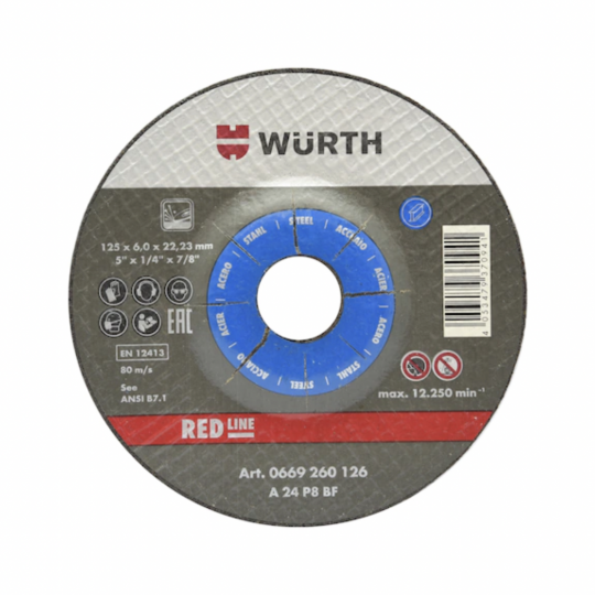 Đĩa mài cho sắt, thép BR22,23-D125MM